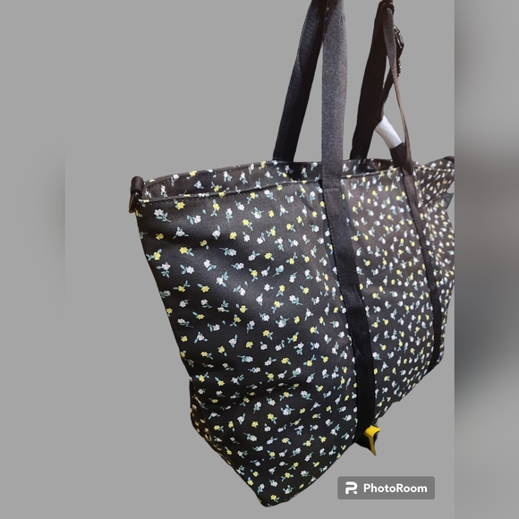 Victoria Secret Daisy Florial Pattern Tote Large Bag Brand New - Picture 8 of 9